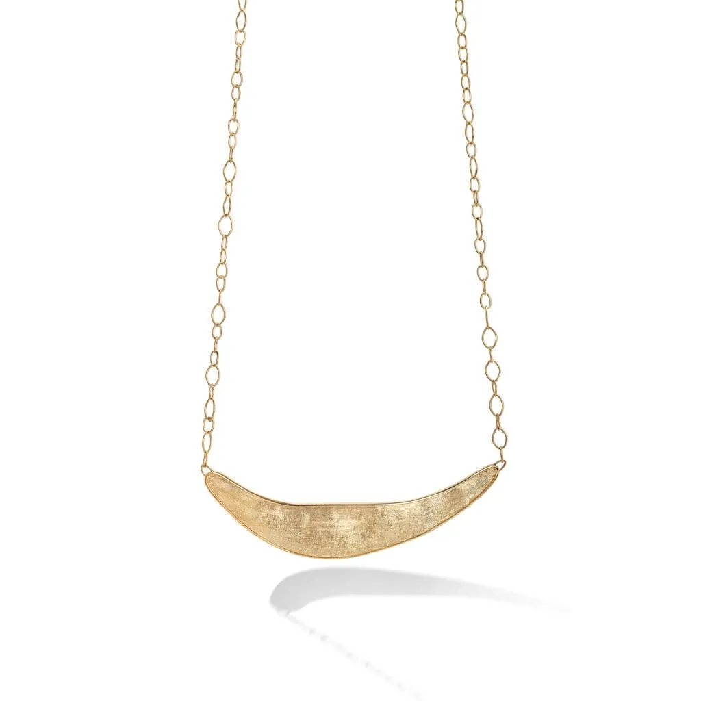 Marco Bicego 18K Yellow Gold Lunaria Half Collar Necklace
