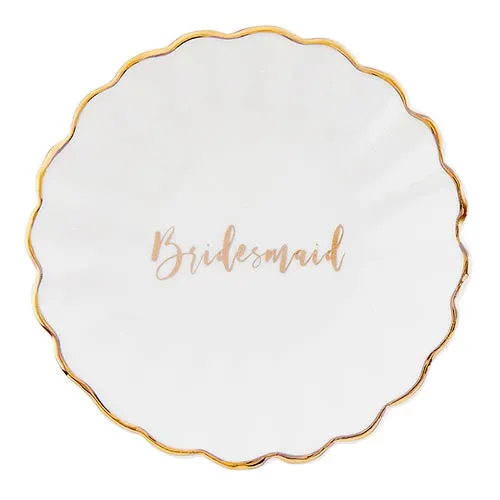 Marquis Trio Earrings & Bridesmaid Trinket Tray