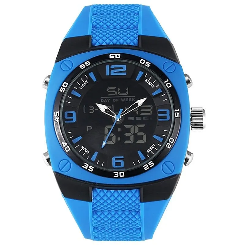 Men's Military Style Wide Bracelet Watches