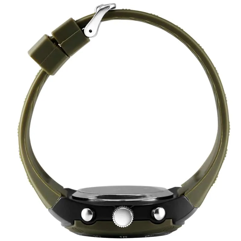 Men's Military Style Wide Bracelet Watches