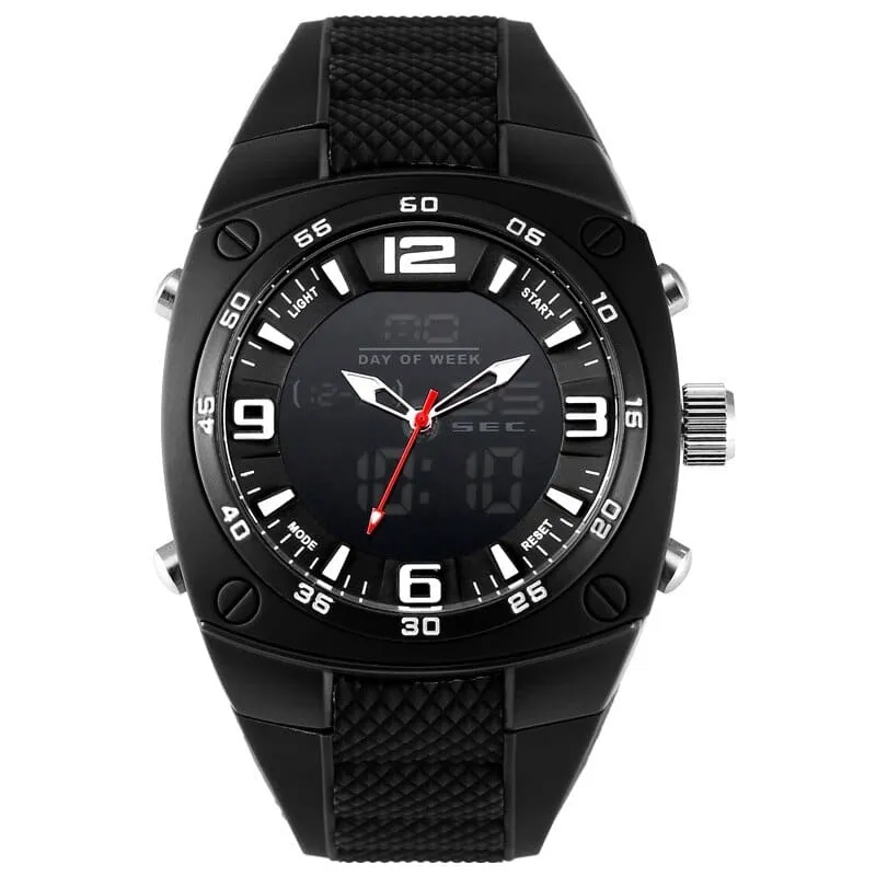 Men's Military Style Wide Bracelet Watches