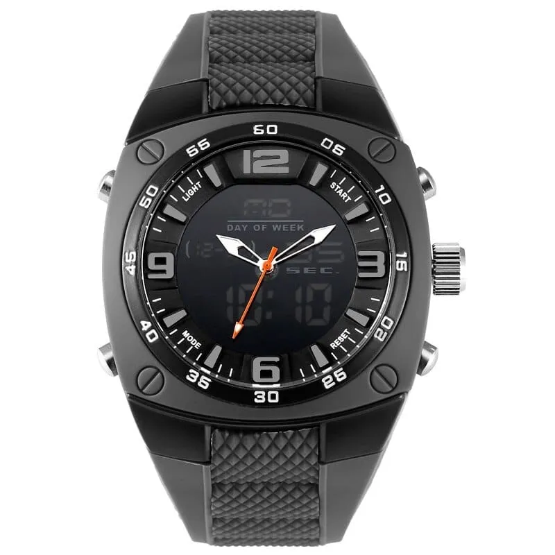 Men's Military Style Wide Bracelet Watches