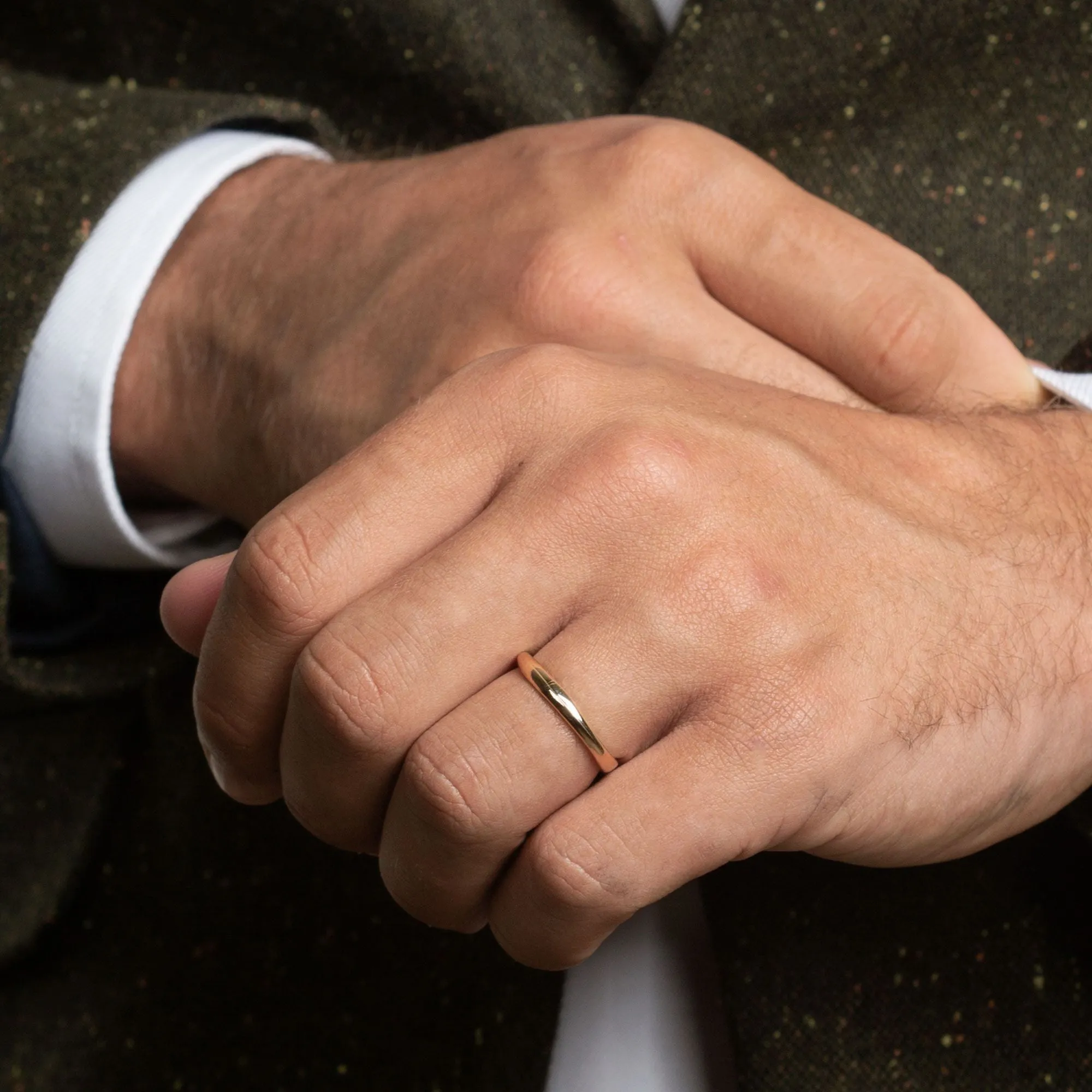 Men's wedding ring - ISAFOLD