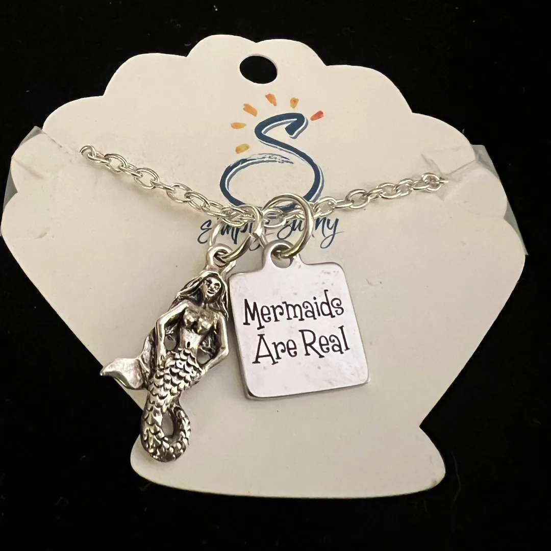Mermaids are Real, Necklace