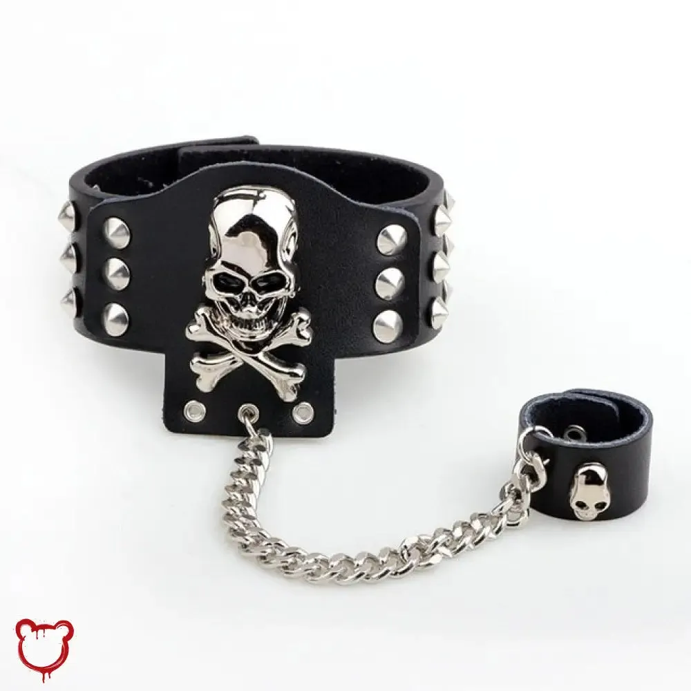 Metallic Leather Bracelets