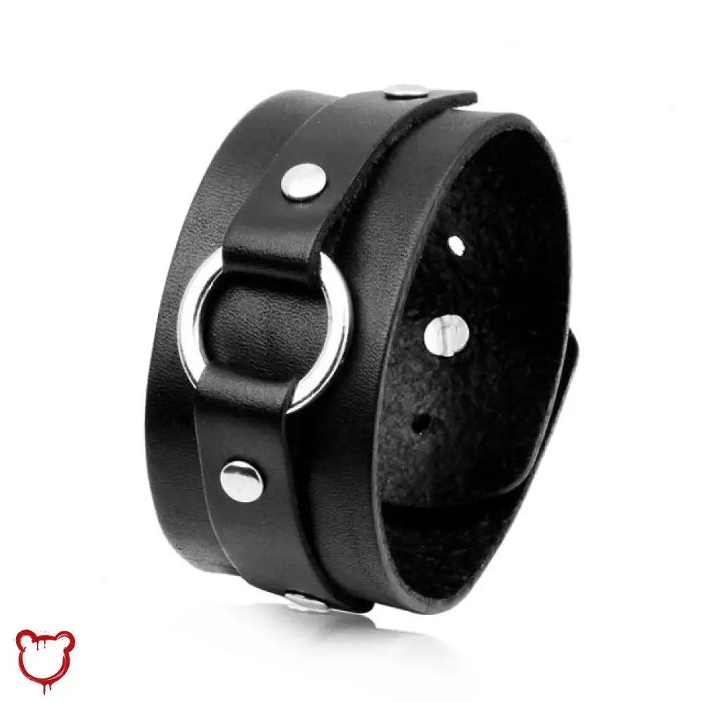 Metallic Leather Bracelets