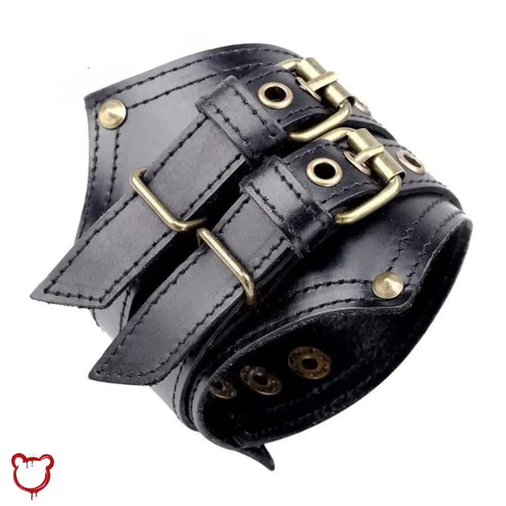 Metallic Leather Bracelets