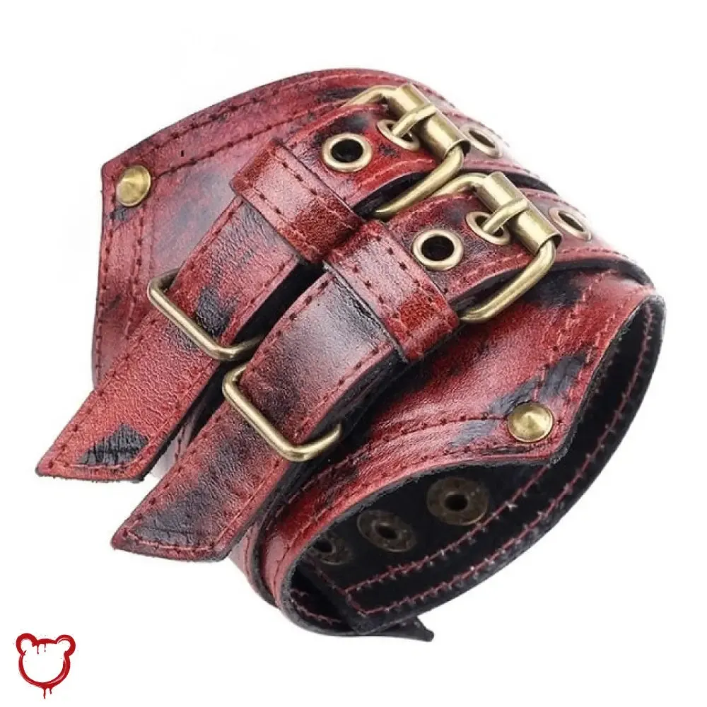 Metallic Leather Bracelets