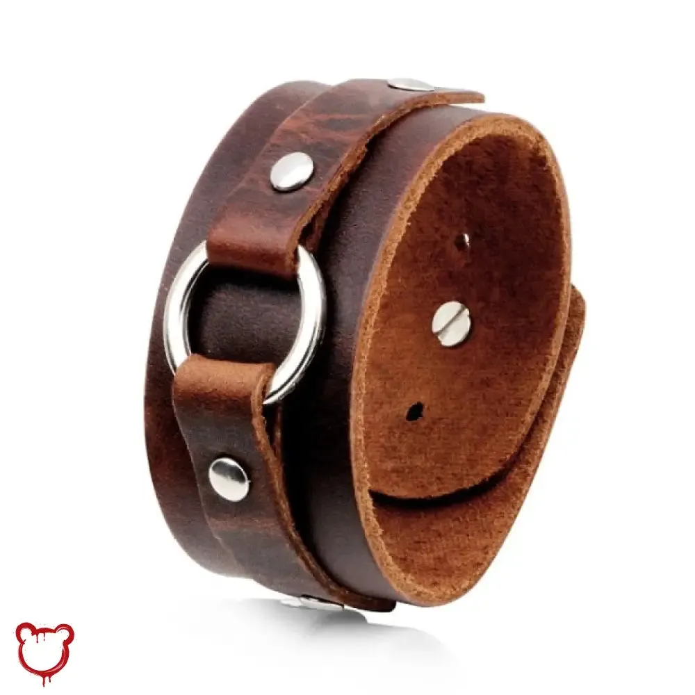 Metallic Leather Bracelets