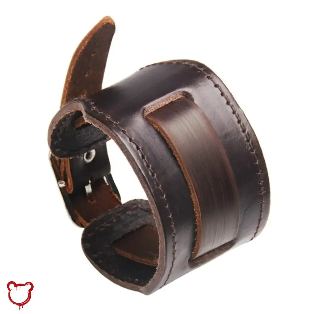 Metallic Leather Bracelets