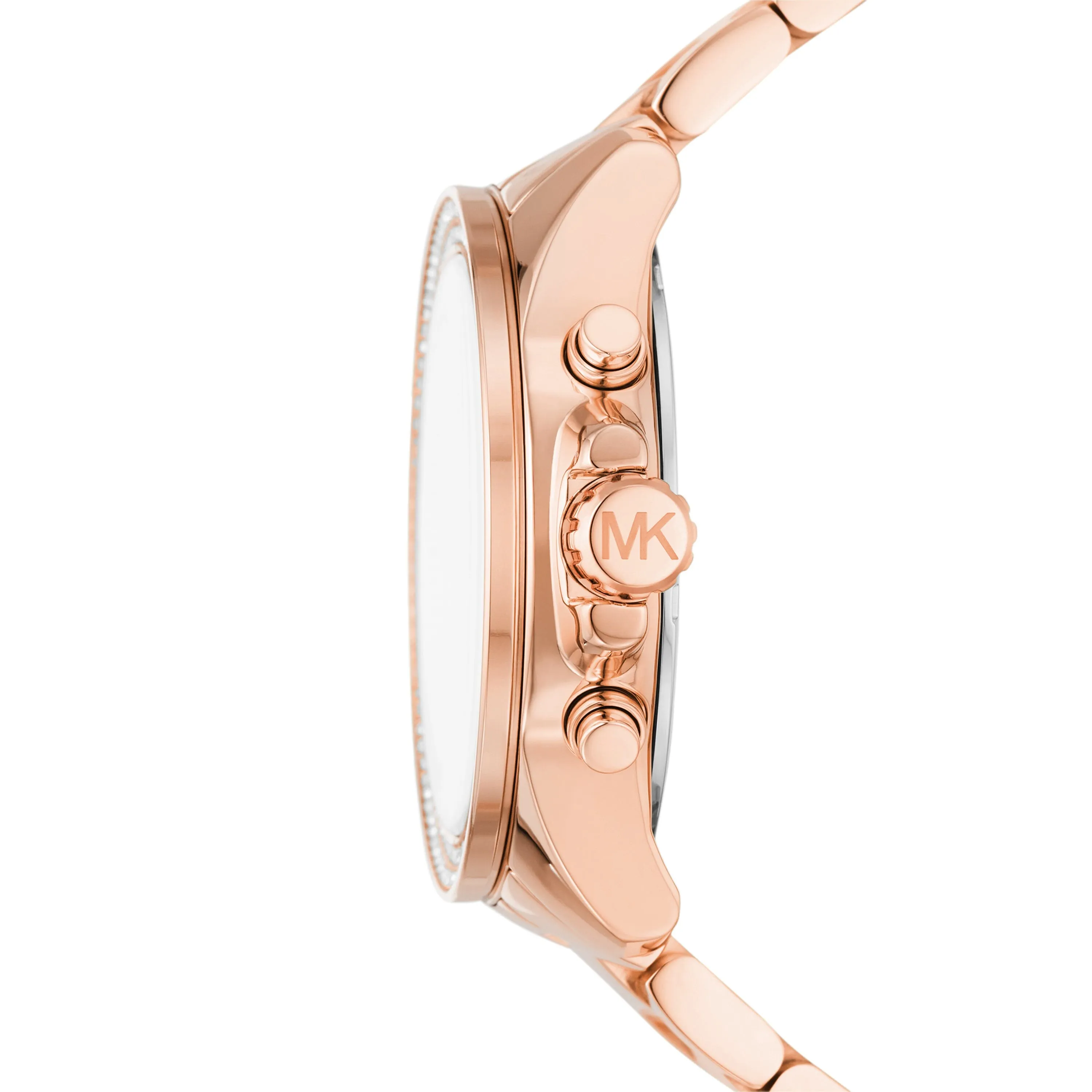 Michael Kors Wren Chronograph Rose Gold-Tone Stainless Steel Watch MK7430