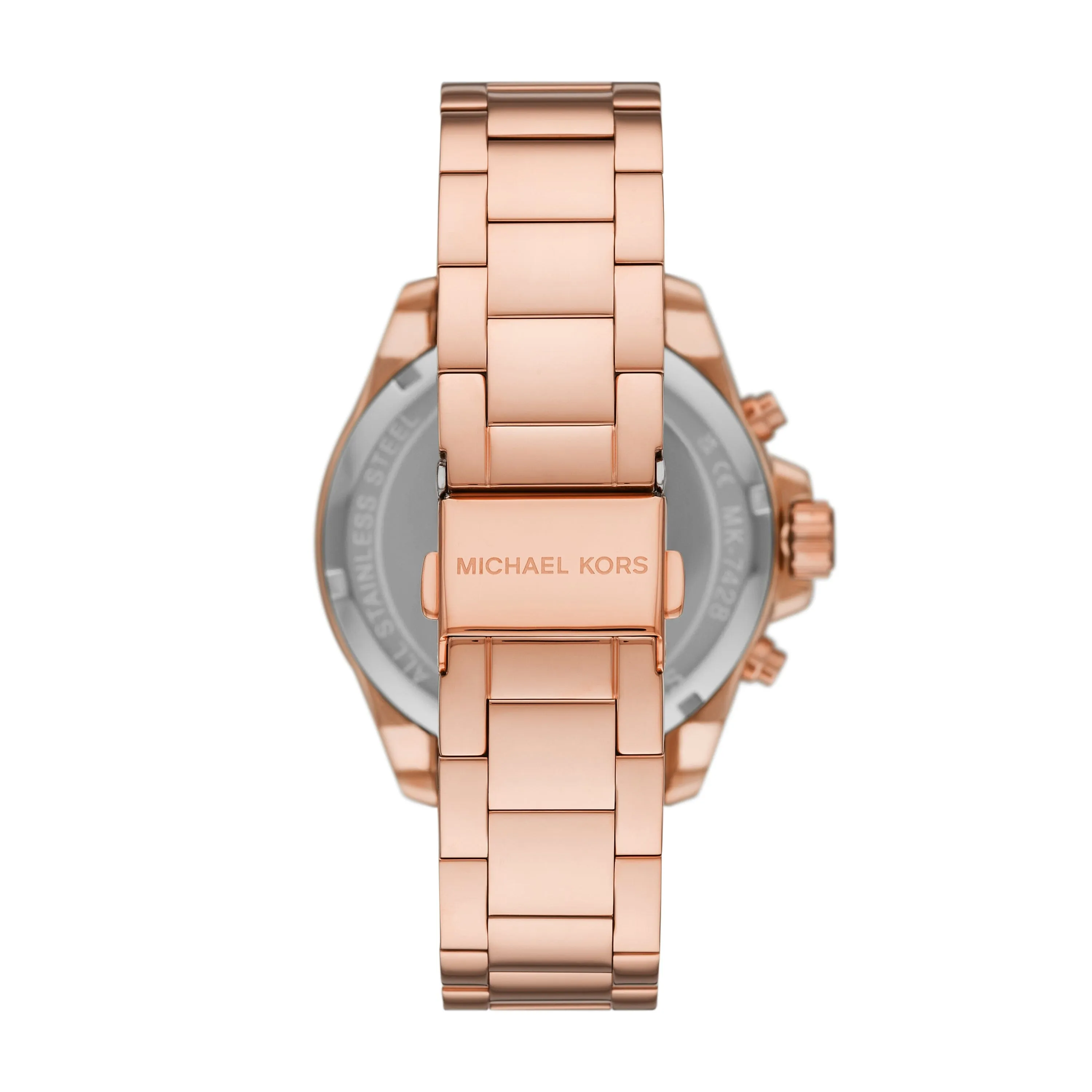 Michael Kors Wren Chronograph Rose Gold-Tone Stainless Steel Watch MK7430