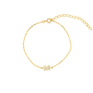 Miley Mini Initial Bracelet