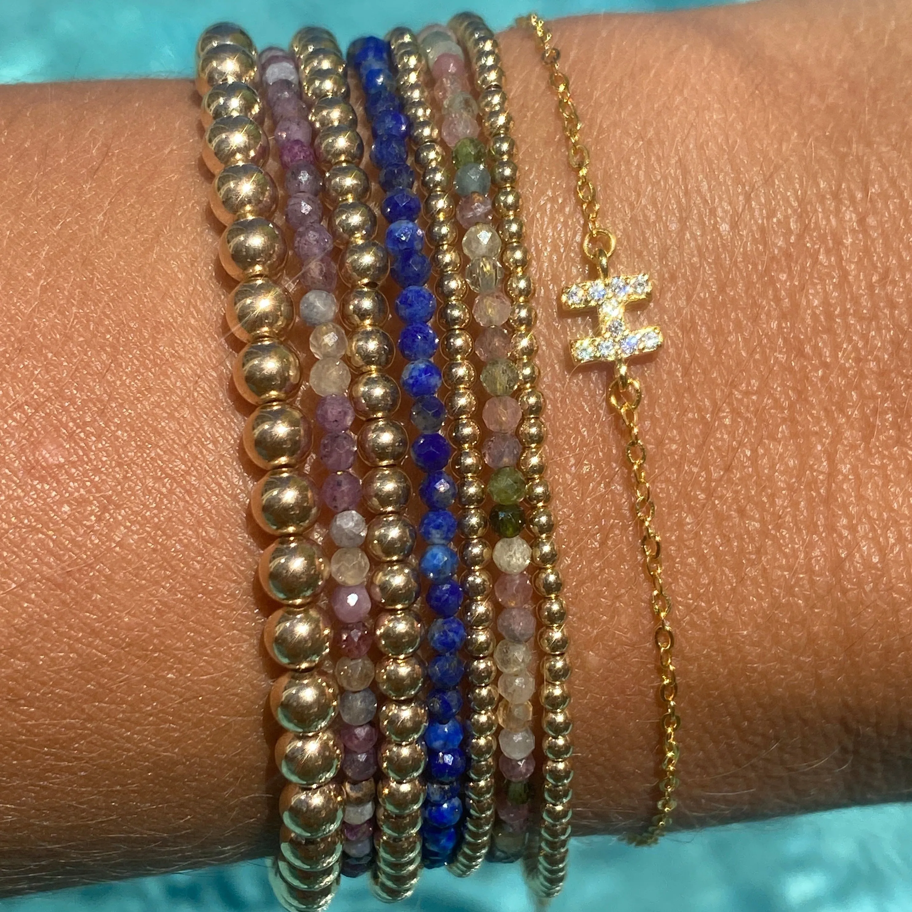 Miley Mini Initial Bracelet