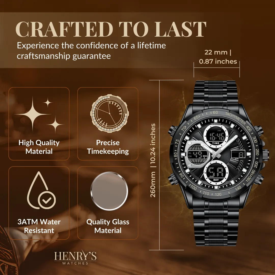 MILITARY SPORTS WATCH | Robust Precision Watch