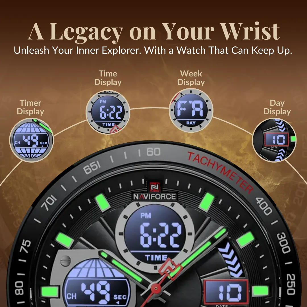 MILITARY SPORTS WATCH | Robust Precision Watch