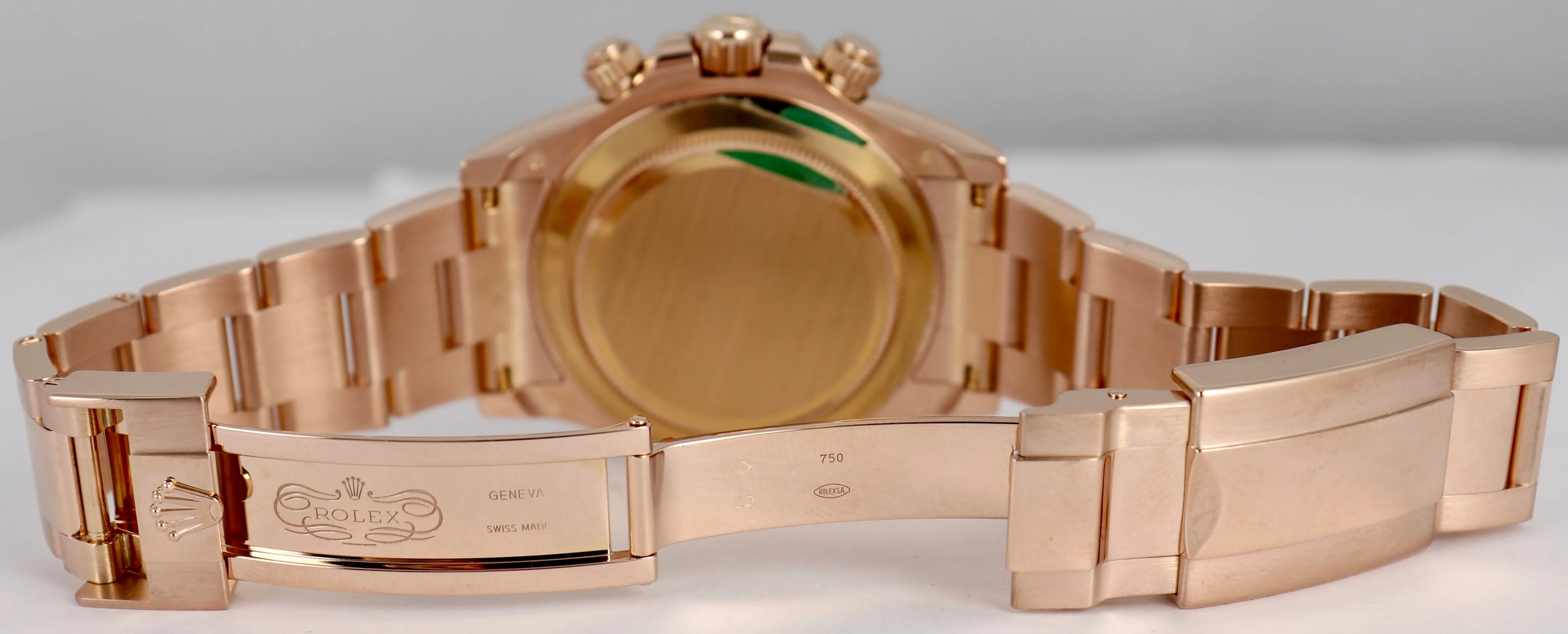 MINT 2017 Rolex Daytona Cosmograph Chocolate Arabic 40mm 18K Everose Gold 116505