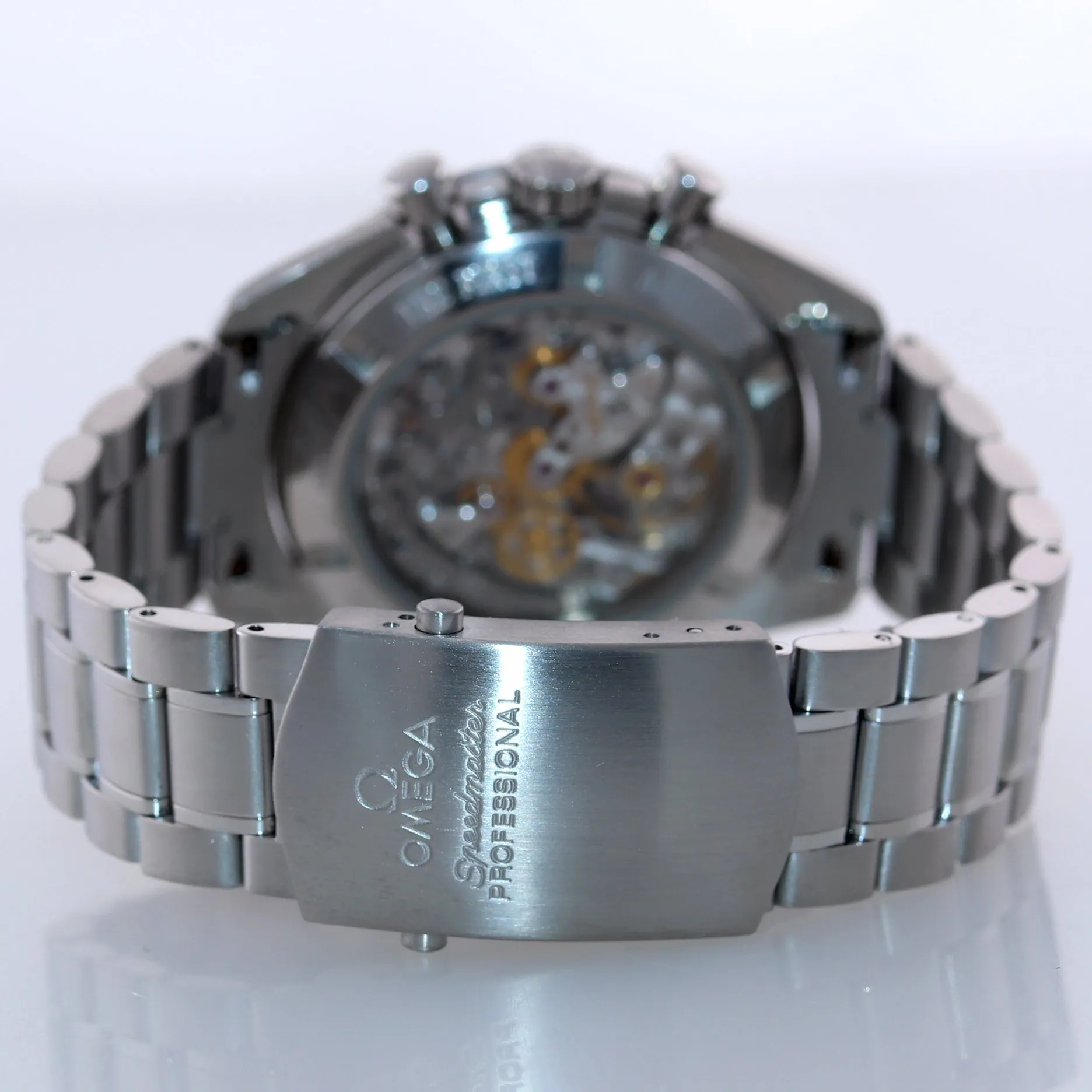 MINT PAPERS Omega Speedmaster Steel Chronograph Moon Sapphire Watch 3573.50.00