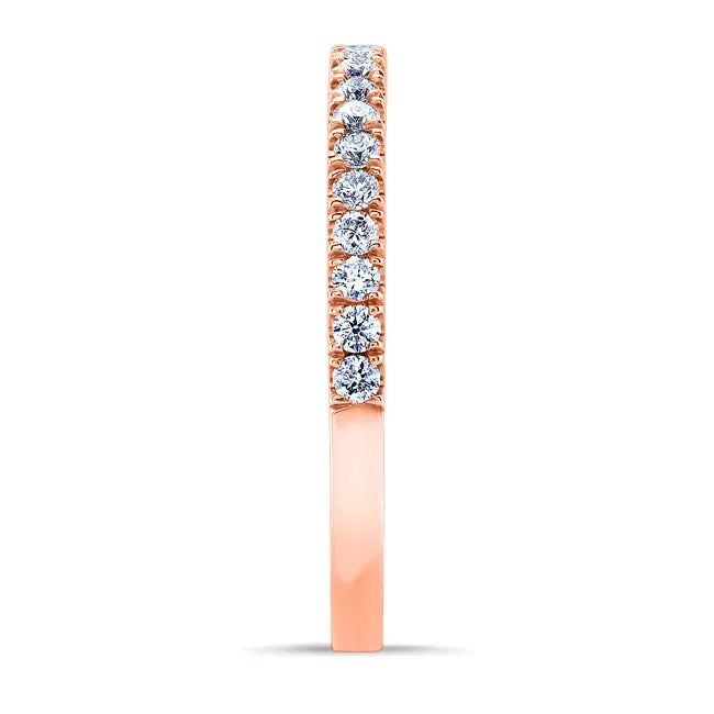 Modern Style Diamond Wedding Band