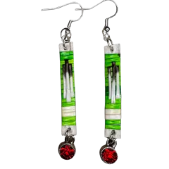 MRC Quill & Gem Earrings