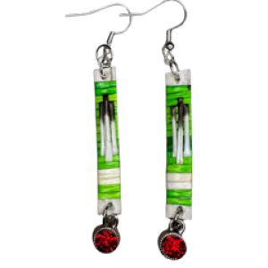 MRC Quill & Gem Earrings