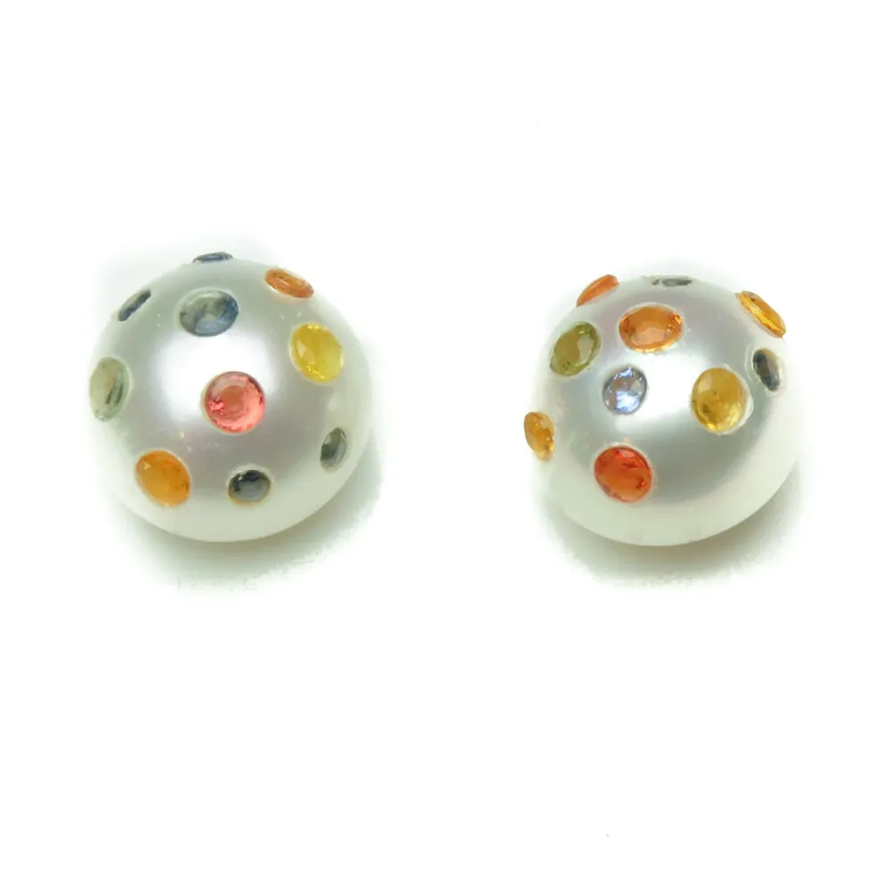 Multi Colored Sapphire Constellation Pearls