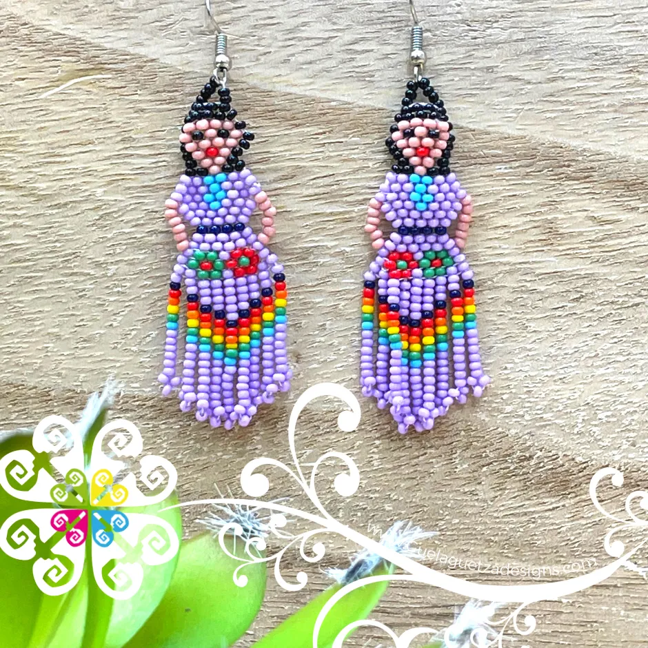Muneca Doll - Beaded Earrings