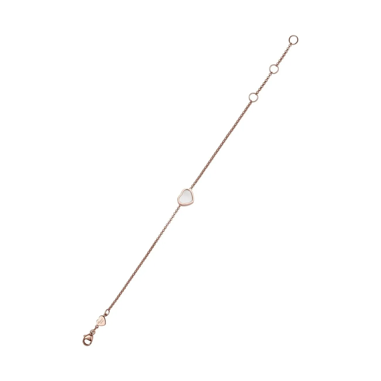 My Happy Hearts Ethical 18K Rose Gold Mother of Pearl Bracelet