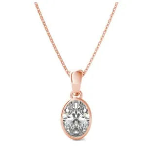 N205 ~ Moissanite Necklace