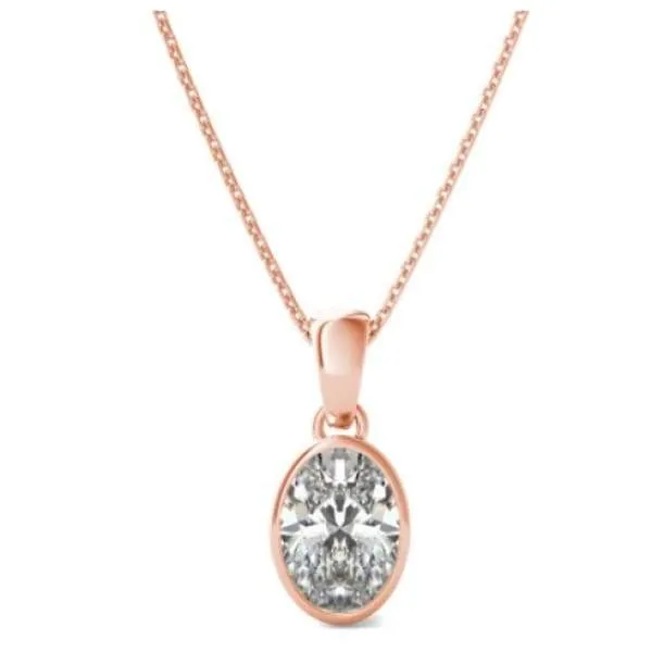 N205 ~ Moissanite Necklace
