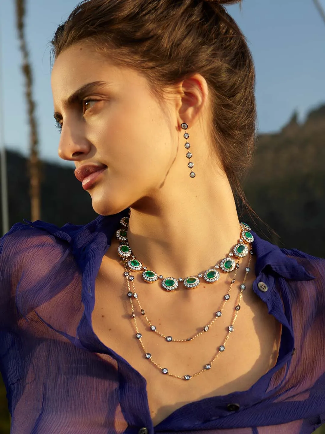 Natasha Diamond Earringss