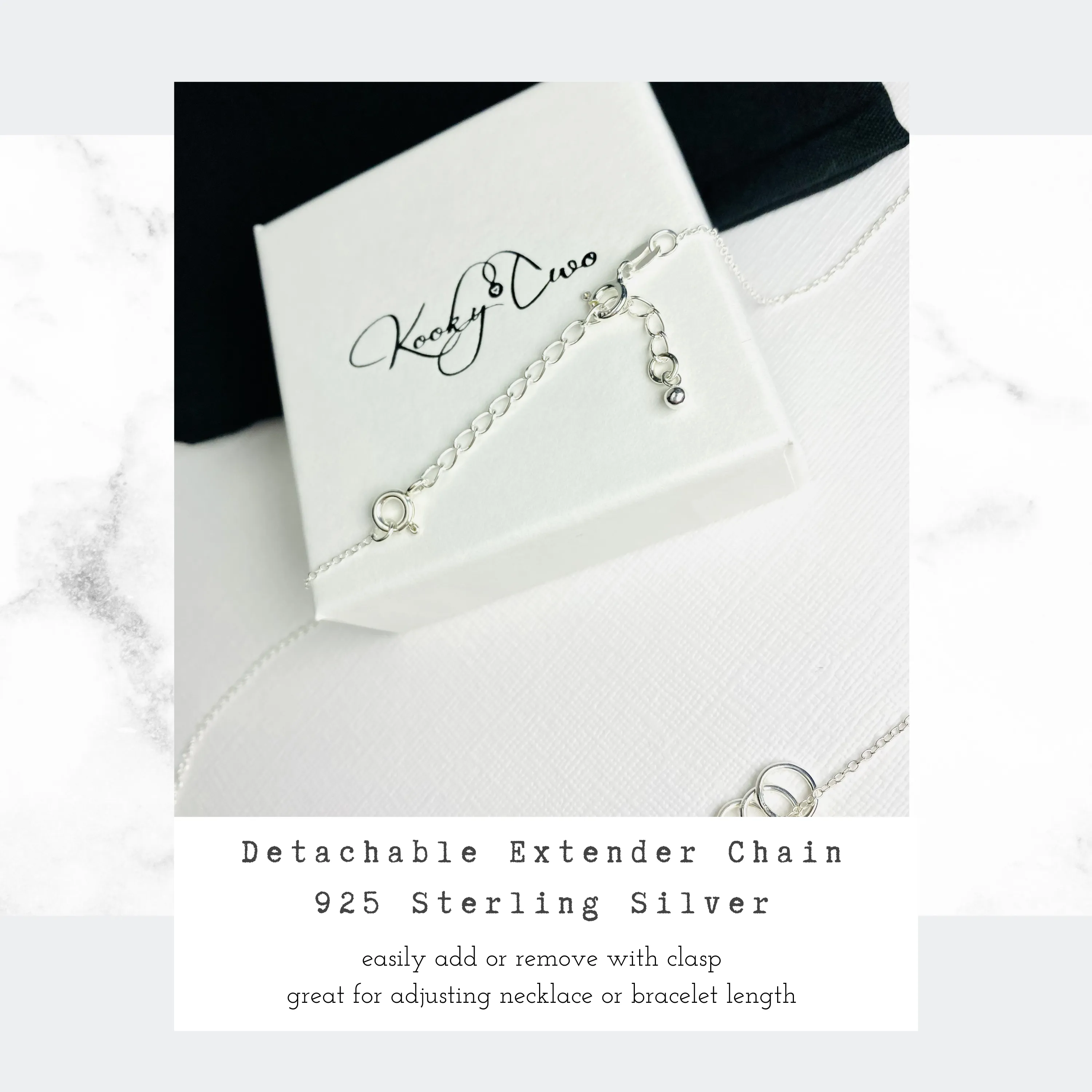 Necklace Extender Chain