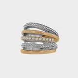 Neptune's Rings Ring Sz 9