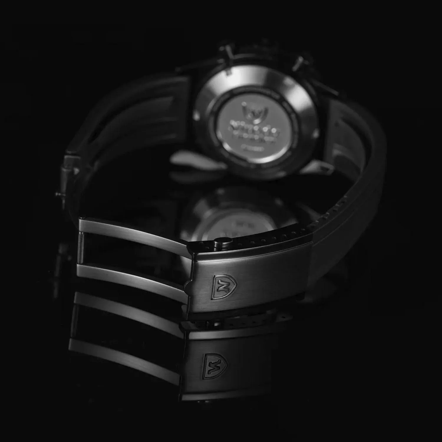 Nivada Grenchen Chronomaster Full Black Limited Edition Automatic – 85015A33