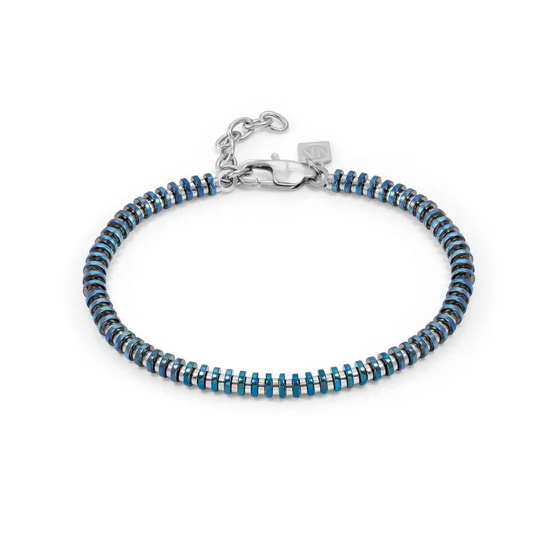 Nomination B-Yond Stainless-Steel Bracelet, Blue Iridescent PVD