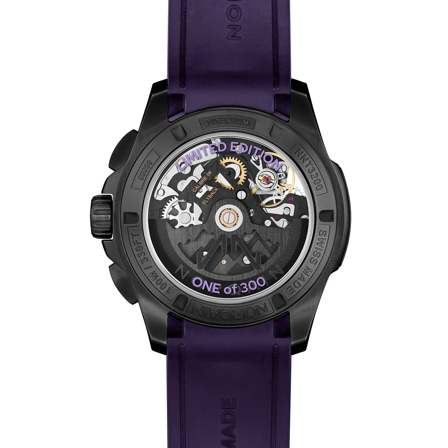 NORQAIN Independence Skeleton Chrono Limited Edition Automatic – NNT3200BC/P321