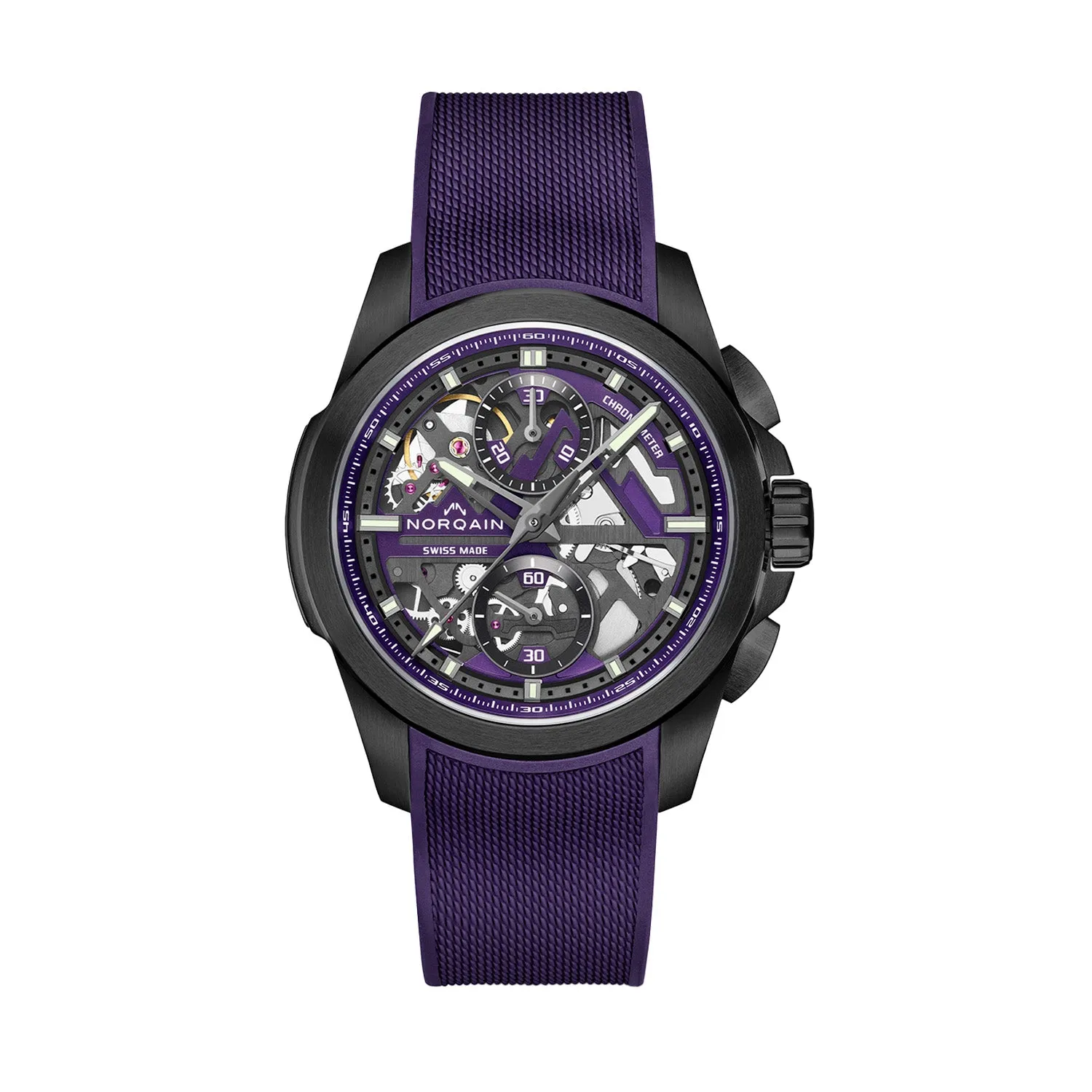 NORQAIN Independence Skeleton Chrono Limited Edition Automatic – NNT3200BC/P321