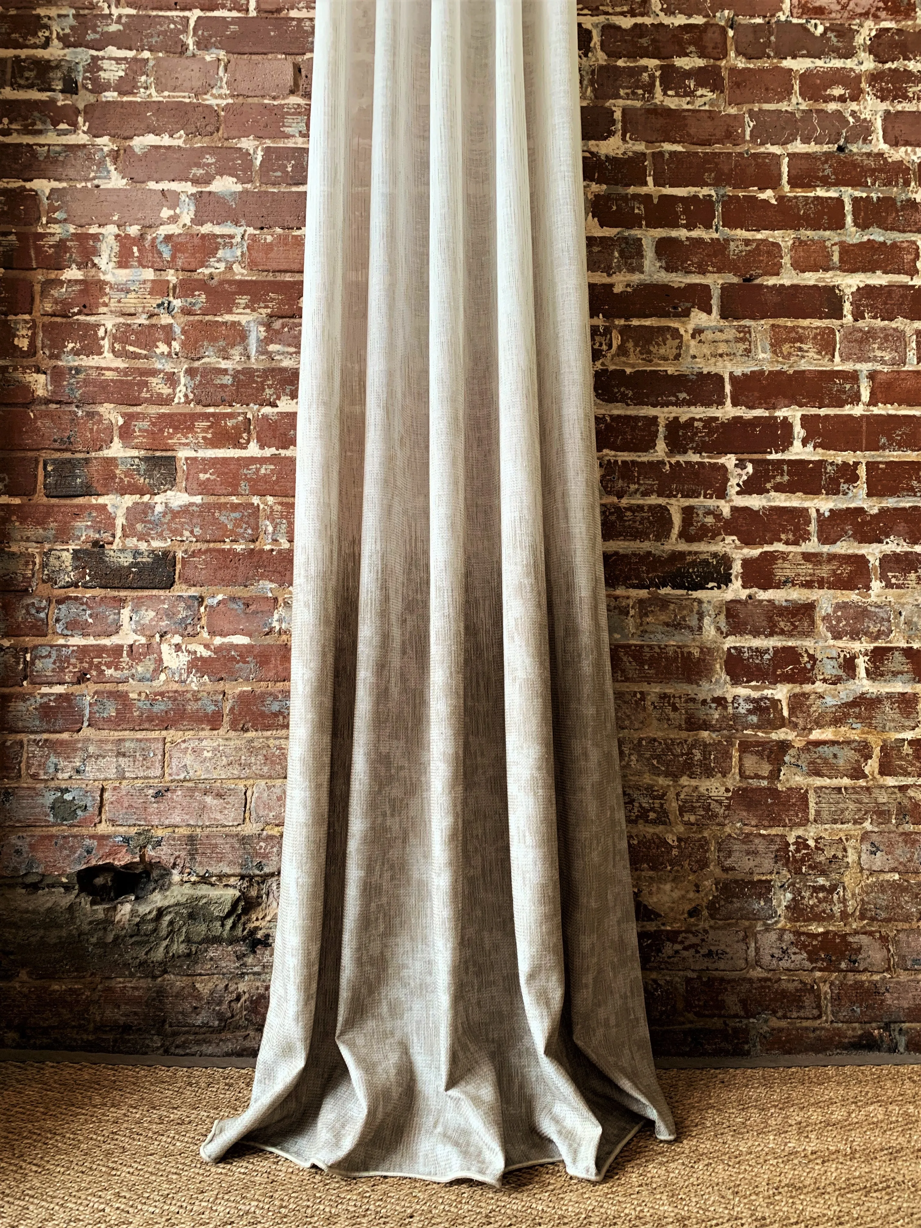 Ombre Casement Panel - Taupe