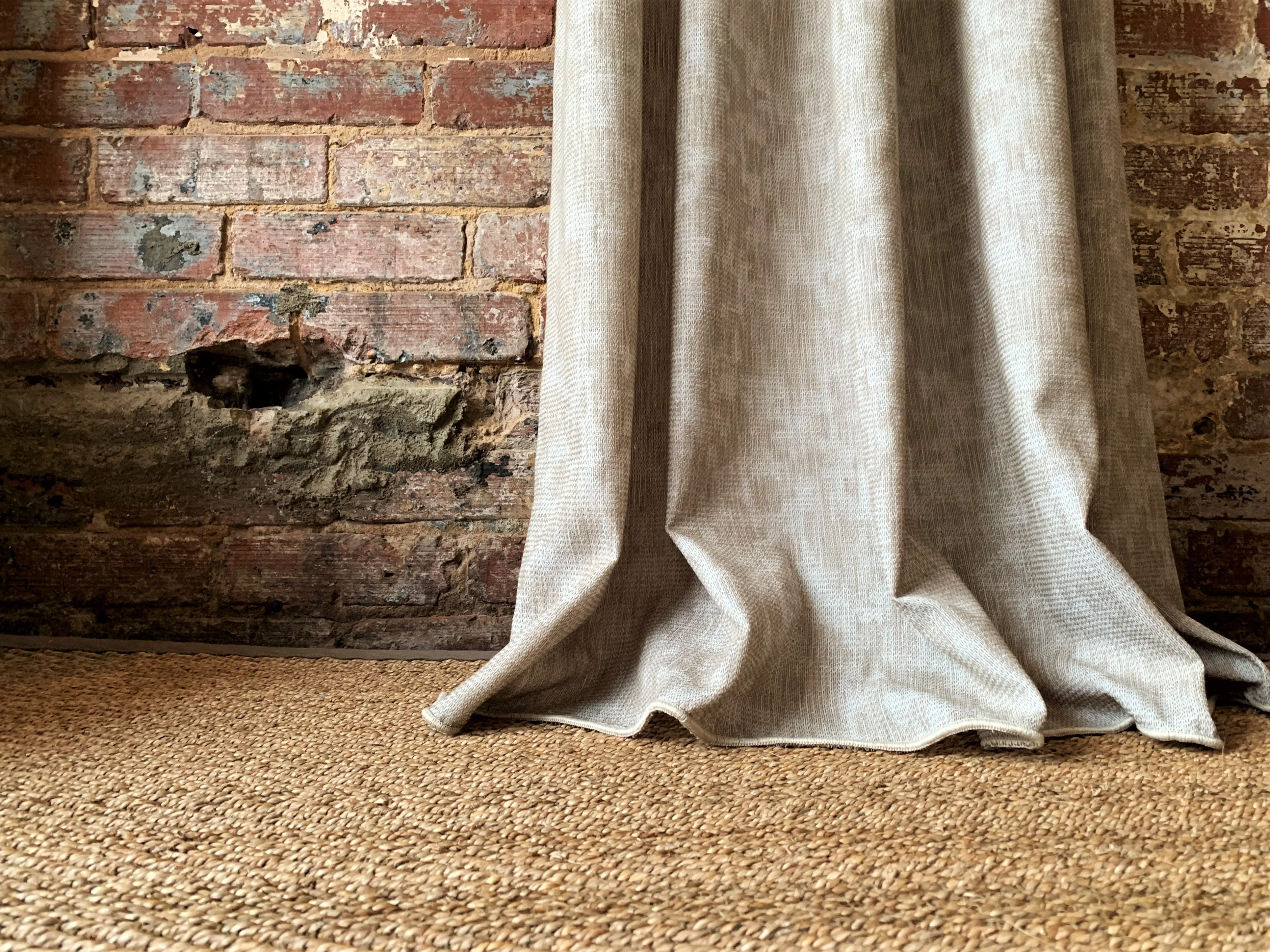 Ombre Casement Panel - Taupe