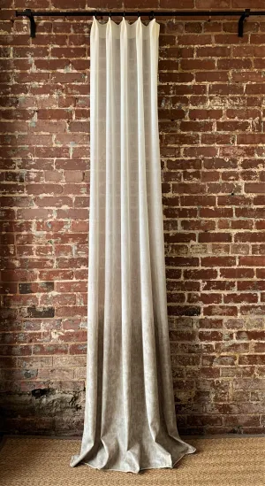 Ombre Casement Panel - Taupe