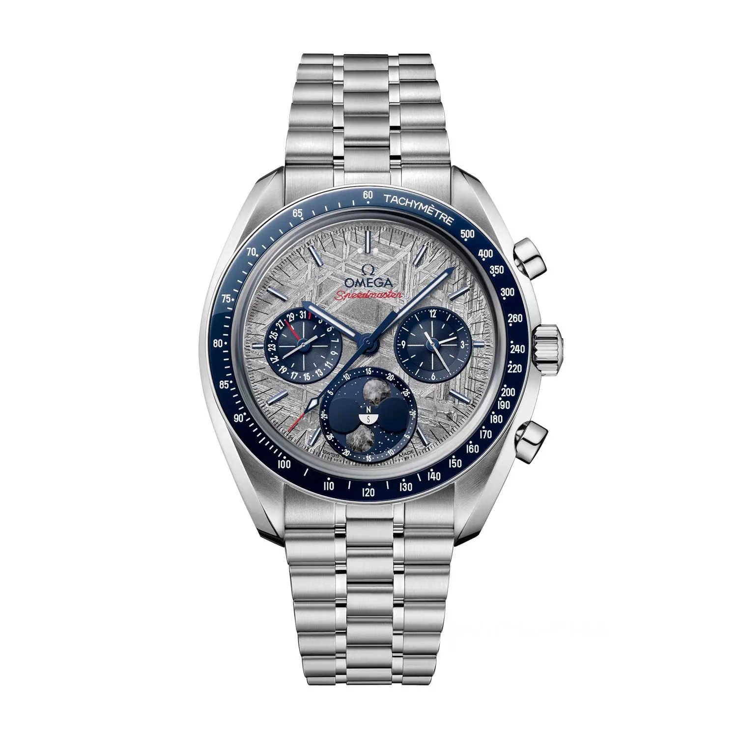 OMEGA Speedmaster Meteorite Moonphase Stem Winding – 304.30.43.52.06.001