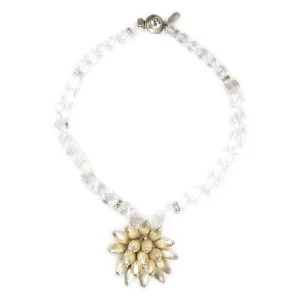 One-Of-A-Kind Sterling Silver Sea Anemone Necklace