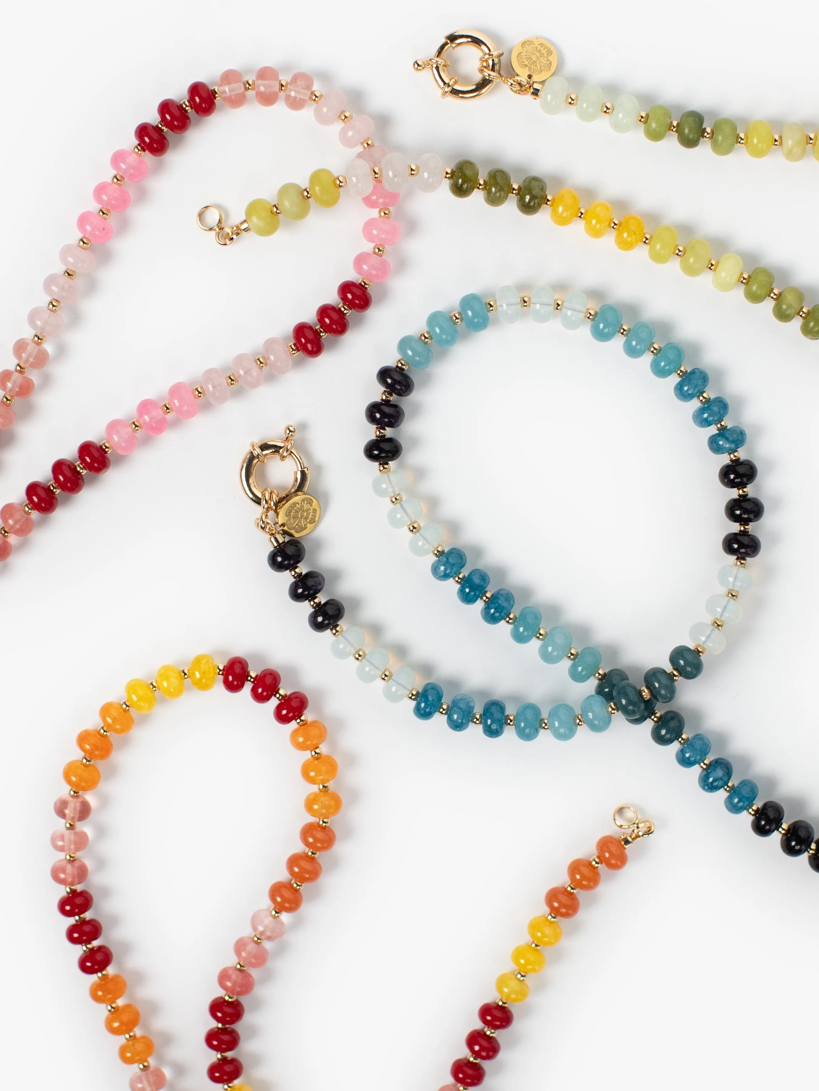 OPALINE Stone Necklace Azalea
