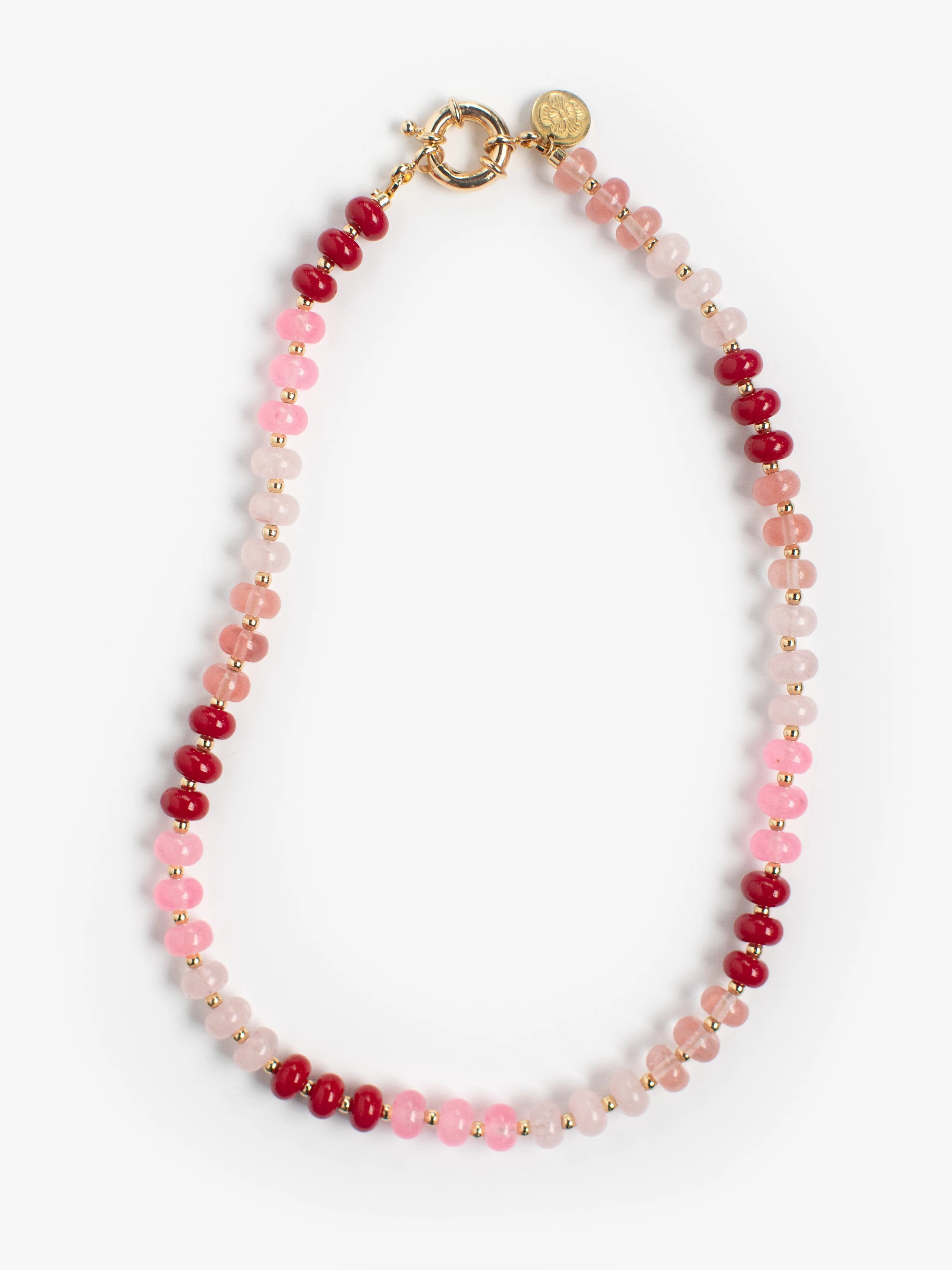 OPALINE Stone Necklace Azalea