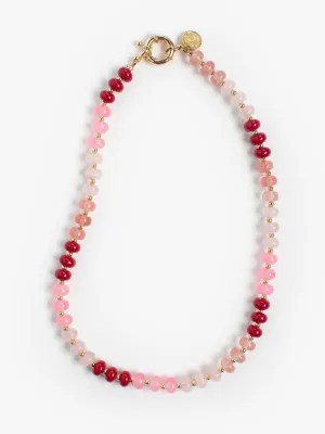 OPALINE Stone Necklace Azalea