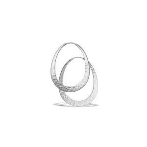Oval Hoops in 34mm