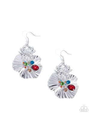 Paparazzi Capricious Crab - Red Earrings