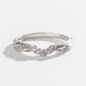 PAVE MATRIX CONTOUR BAND | DIAMOND