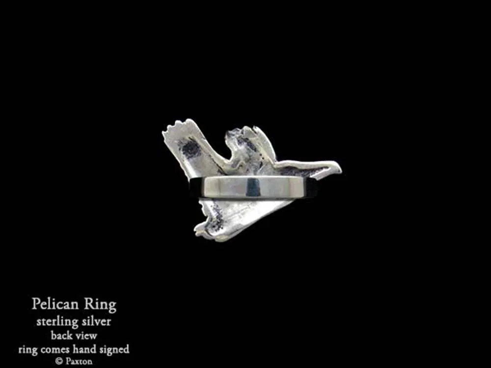 Pelican Ring Sterling Silver