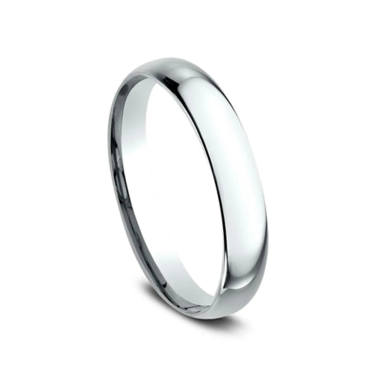 Platinum Regular Dome Comfort Fit 3.0 Wedding Band Ring
